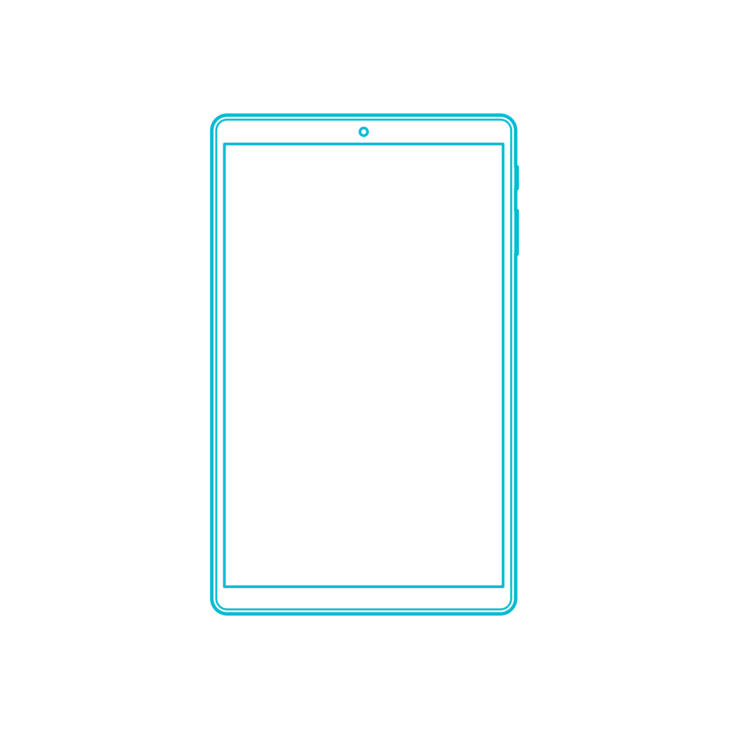 Digital Samsung Galaxy Tab A 10.1 Inch Simple Svg Vector Tracing Design Free Vectors